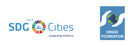 SDG Cities Leadership Platform and UNGSII Foundation logos